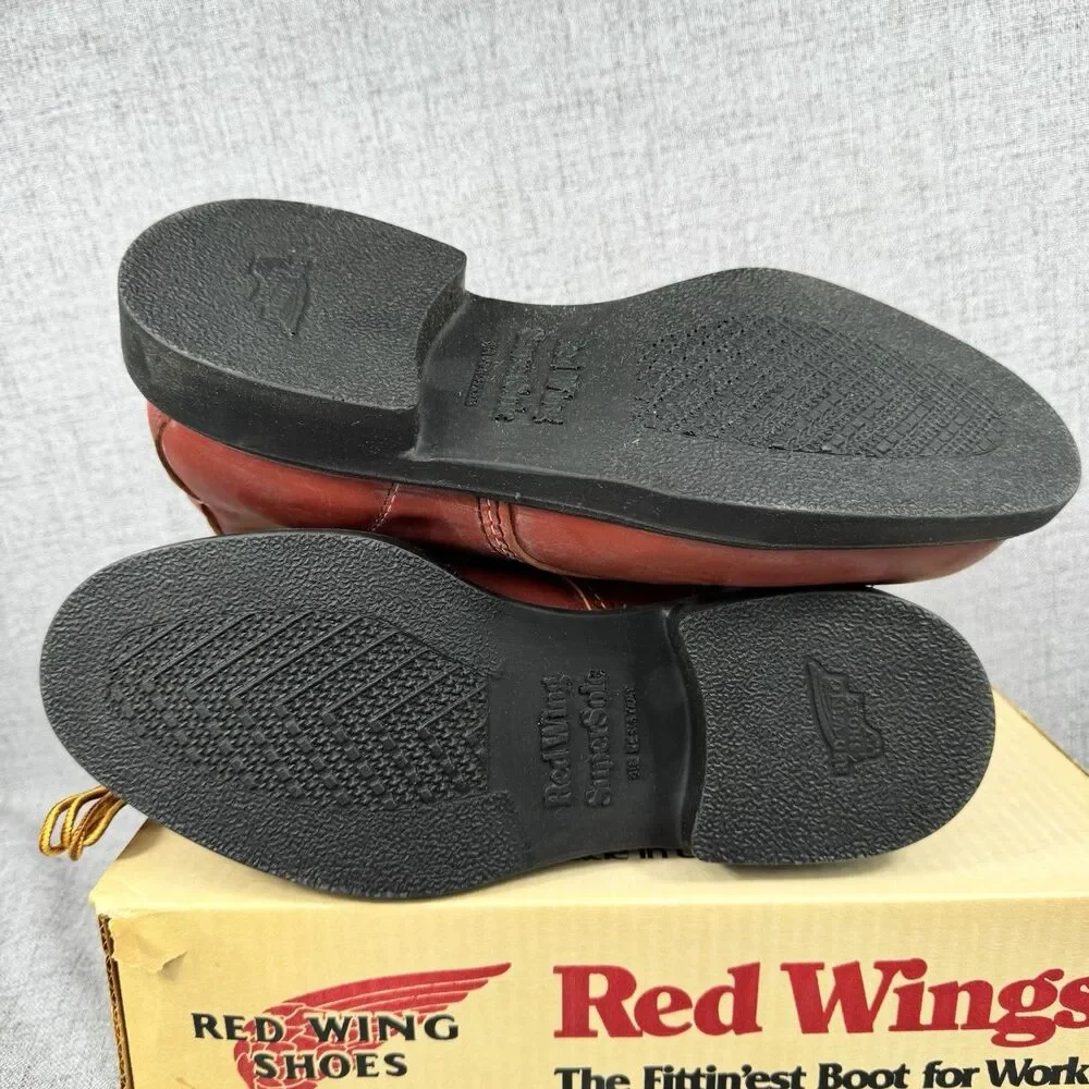 Red Wing Boots Men's 10 EE 404 Supersole Leather Work Vintage